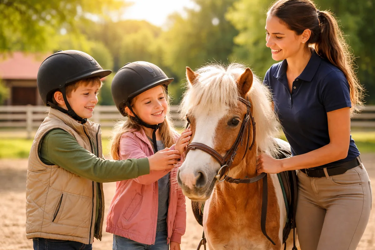 Comment choisir un poney-club en Charente pour initier les enfants à l'équitation