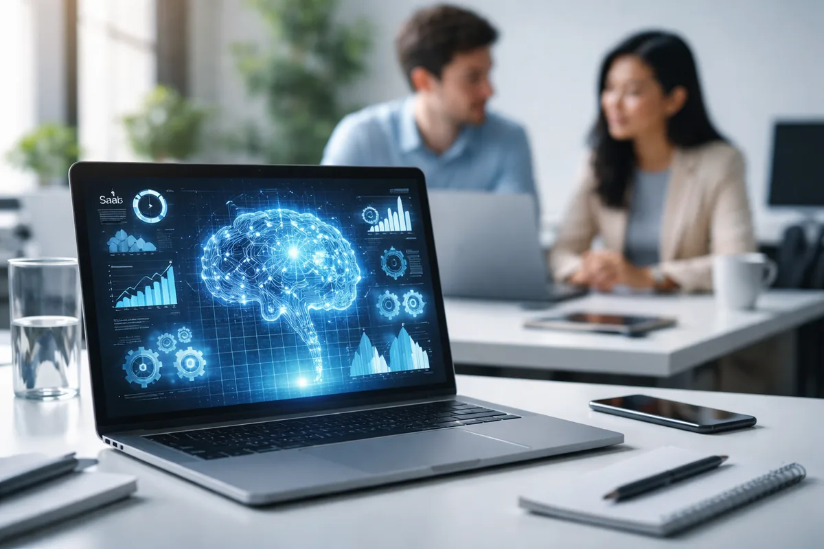 Comment l'intelligence artificielle peut-elle optimiser la productivité des logiciels SaaS ?