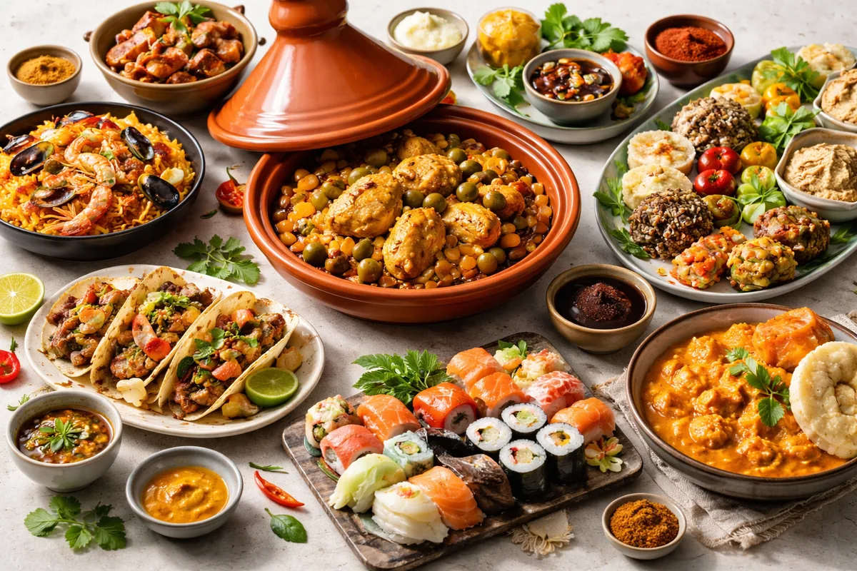 Comment découvrir les saveurs du monde à travers des assiettes traditionnelles ?