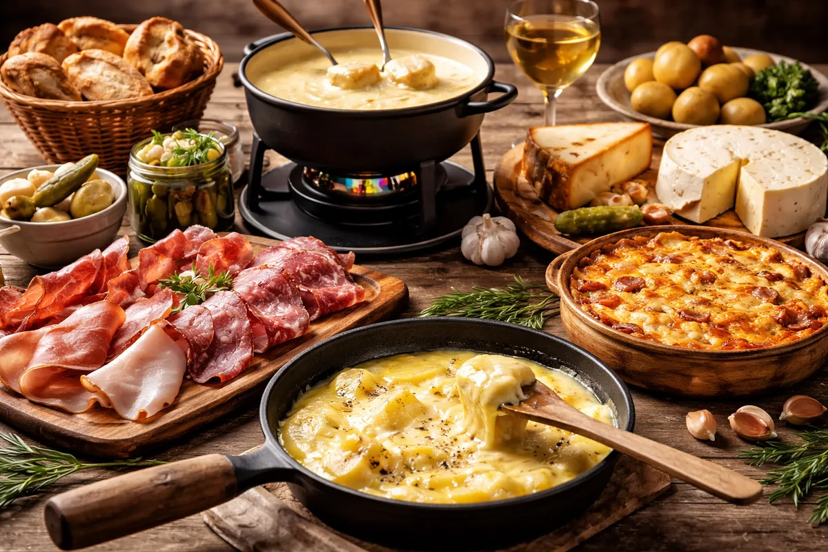 Comment préparer un repas savoyard autour des spécialités locales