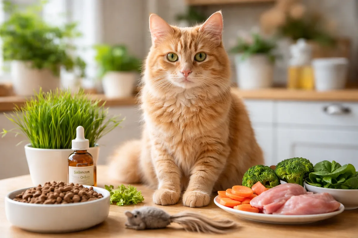 Les secrets d'une vie saine pour votre chat