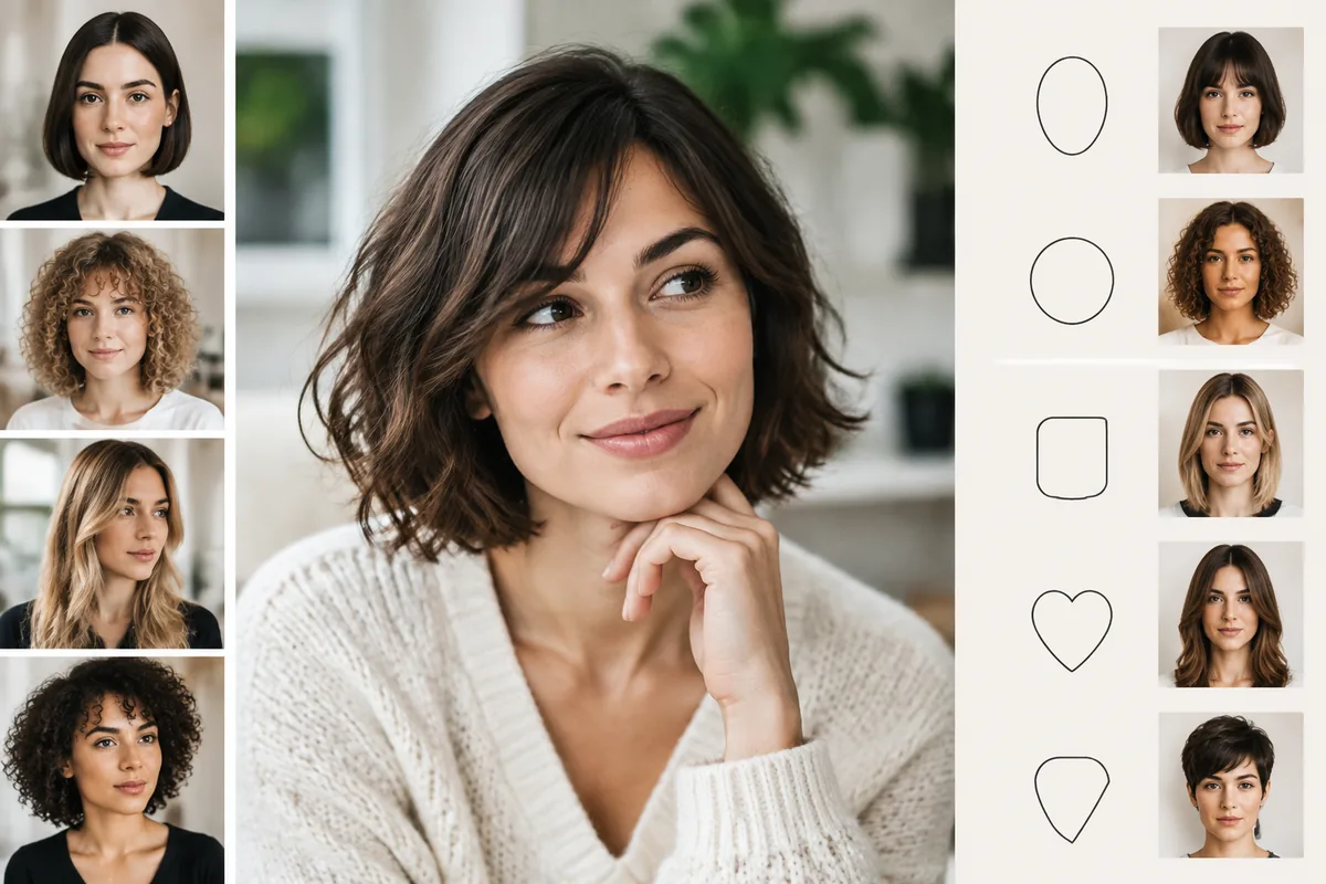 Comment choisir une coupe de cheveux adaptée à la forme de son visage ?