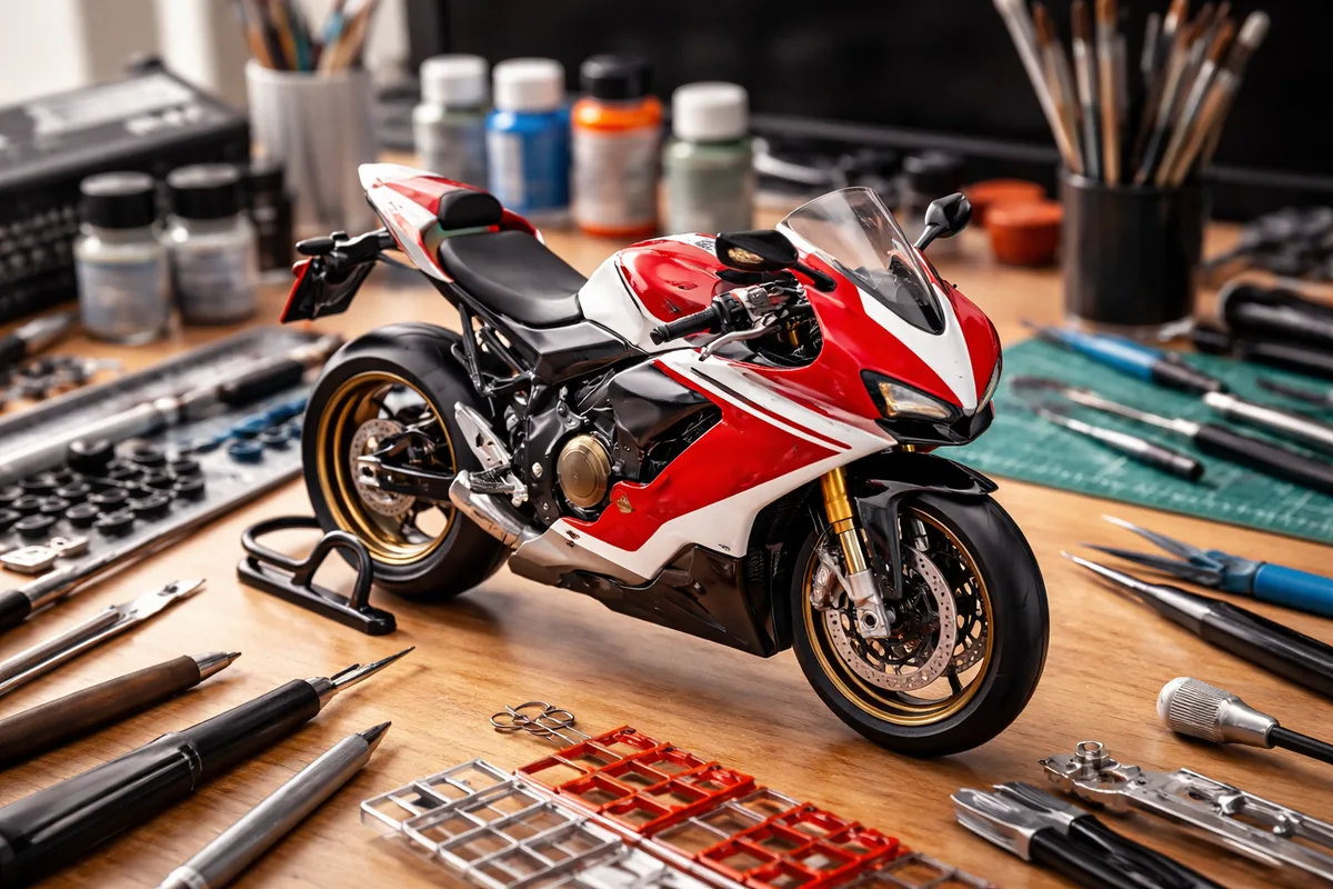 Quel modèle réduit de moto choisir pour débuter dans le modélisme