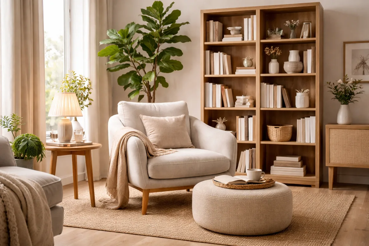 Comment choisir le bon mobilier pour un coin lecture dans un salon